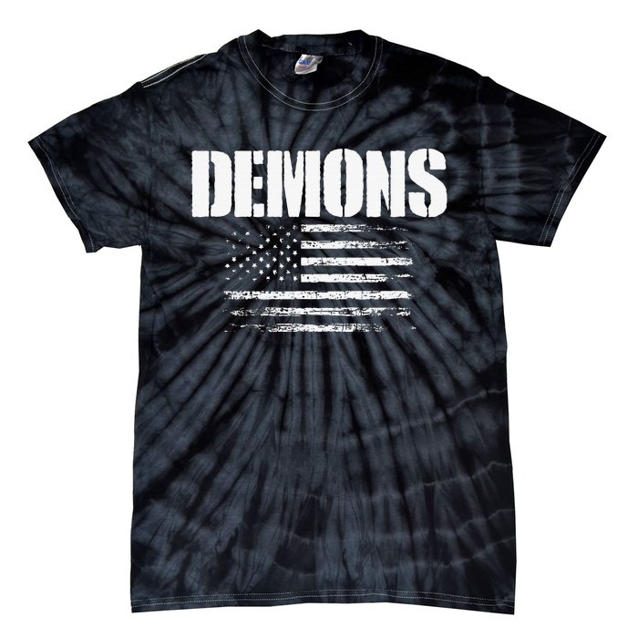 Durango Demons Usa Flag Pride Tie-Dye T-Shirt