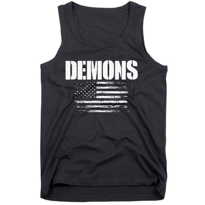 Durango Demons Usa Flag Pride Tank Top