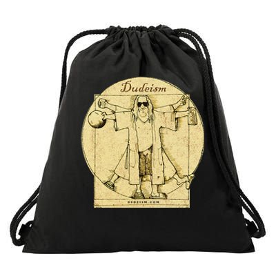 Dudeism Drawstring Bag