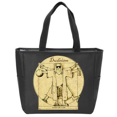 Dudeism Zip Tote Bag