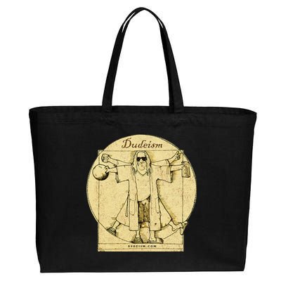 Dudeism Cotton Canvas Jumbo Tote