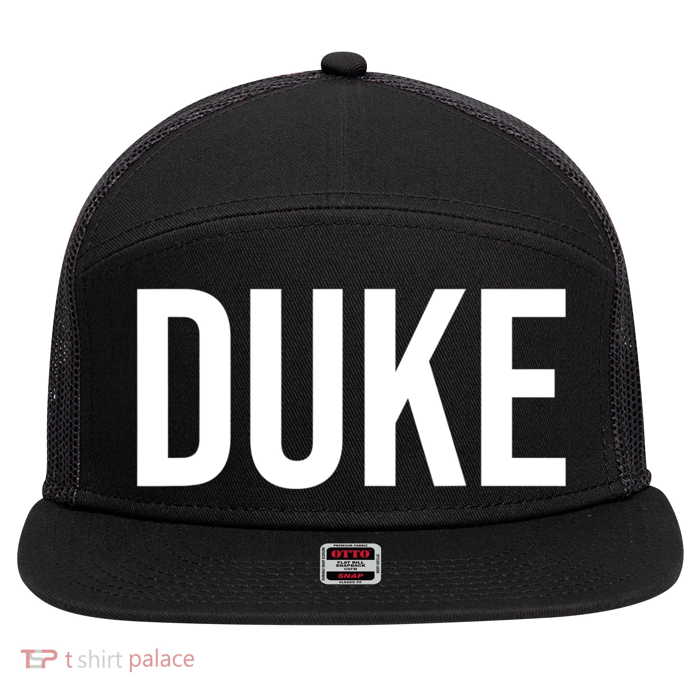 Duke 7 Panel Mesh Trucker Snapback Hat