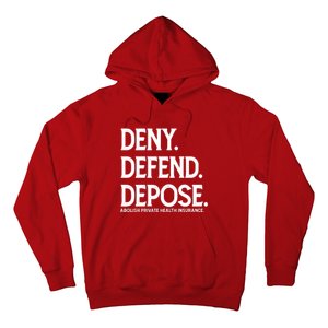 Deny Defend Unitedhealthcare Abolish Private Health Insurance Hoodie