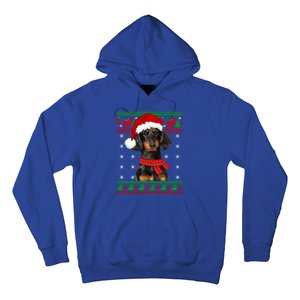 Dachshund Dog Ugly Sweater Christmas Puppy Dog Lover Great Gift Hoodie