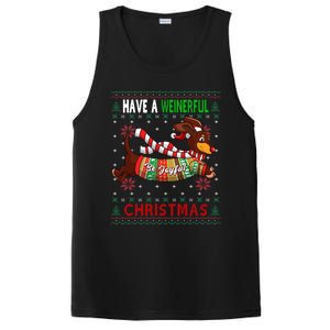 Dachshund Dog Ugly Christmas Gift Doxie Lover S Gift PosiCharge Competitor Tank