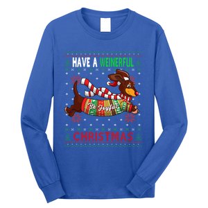 Dachshund Dog Ugly Christmas Gift Doxie Lover S Gift Long Sleeve Shirt