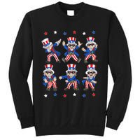 Dancing Dabbing Uncle Sam 4th of July Dance Sweatshirt