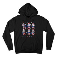 Dancing Dabbing Uncle Sam 4th Of July Kids Dance Hoodie