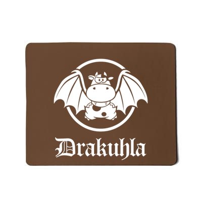 Drakuhla Dracula Vampire Cow Cute Mousepad