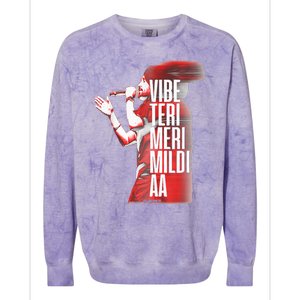 Diljit Dosanjh Vibe Teri Meri Mildi Aa Desi Colorblast Crewneck Sweatshirt