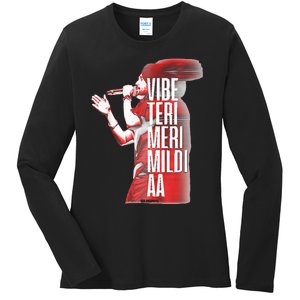 Diljit Dosanjh Vibe Teri Meri Mildi Aa Desi Ladies Long Sleeve Shirt