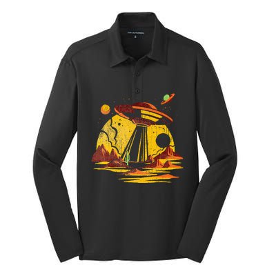 Desert Dwellers Vintage Silk Touch Performance Long Sleeve Polo