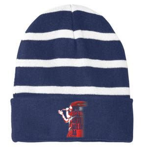 Diljit Dosanjh | Vibe Teri Meri Mildi Aa | Desi Apparel Striped Beanie with Solid Band