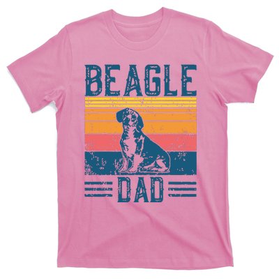 Dog Dad Vintage Beagle Dad T-Shirt