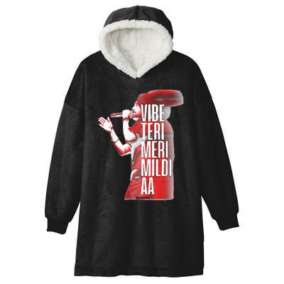 Diljit Dosanjh Vibe Teri Meri Mildi Aa Desi Hooded Wearable Blanket