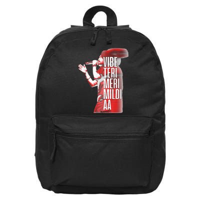 Diljit Dosanjh Vibe Teri Meri Mildi Aa Desi 16 in Basic Backpack