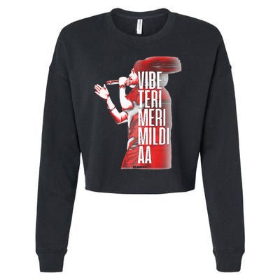 Diljit Dosanjh Vibe Teri Meri Mildi Aa Desi Cropped Pullover Crew