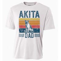 Dog Dad Vintage Akita Dad Cooling Performance Crew T-Shirt