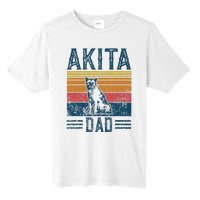 Dog Dad Vintage Akita Dad Tall Fusion ChromaSoft Performance T-Shirt