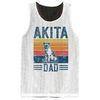 Dog Dad Vintage Akita Dad Mesh Reversible Basketball Jersey Tank