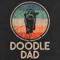 Doodle Dog Vintage Doodle Dad Tumbler