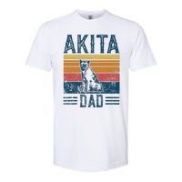 Dog Dad Vintage Akita Dad Softstyle CVC T-Shirt