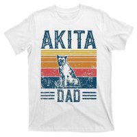 Dog Dad Vintage Akita Dad T-Shirt