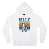 Dog Dad Vintage Beagle Dad Hoodie