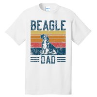 Dog Dad Vintage Beagle Dad Tall T-Shirt