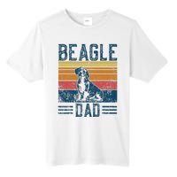 Dog Dad Vintage Beagle Dad Tall Fusion ChromaSoft Performance T-Shirt