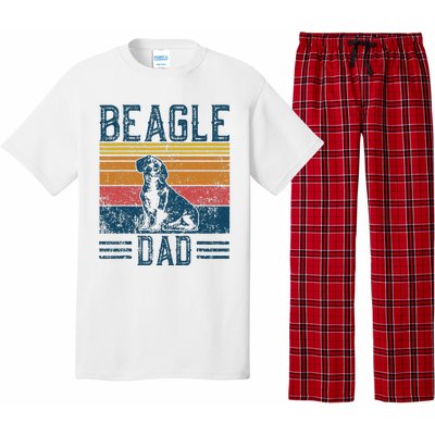 Dog Dad Vintage Beagle Dad Pajama Set