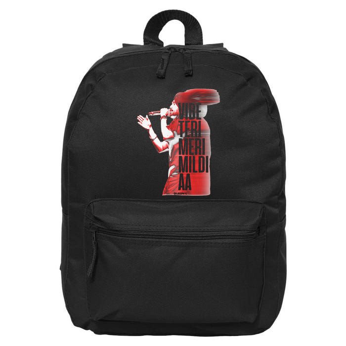 Diljit Dosanjh Vibe Teri Meri Mildi Aa Desi 16 in Basic Backpack