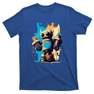 Digital Da Vinci: Graffiti BotS Artistic Code T-Shirt