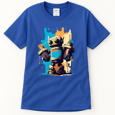 Digital Da Vinci: Graffiti BotS Artistic Code Tall T-Shirt