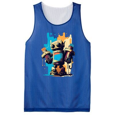 Digital Da Vinci: Graffiti BotS Artistic Code Mesh Reversible Basketball Jersey Tank