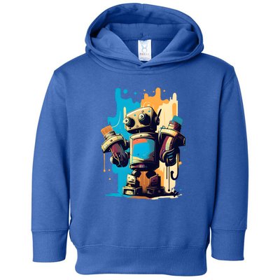 Digital Da Vinci: Graffiti BotS Artistic Code Toddler Hoodie