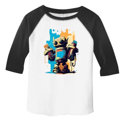 Digital Da Vinci: Graffiti BotS Artistic Code Toddler Fine Jersey T-Shirt