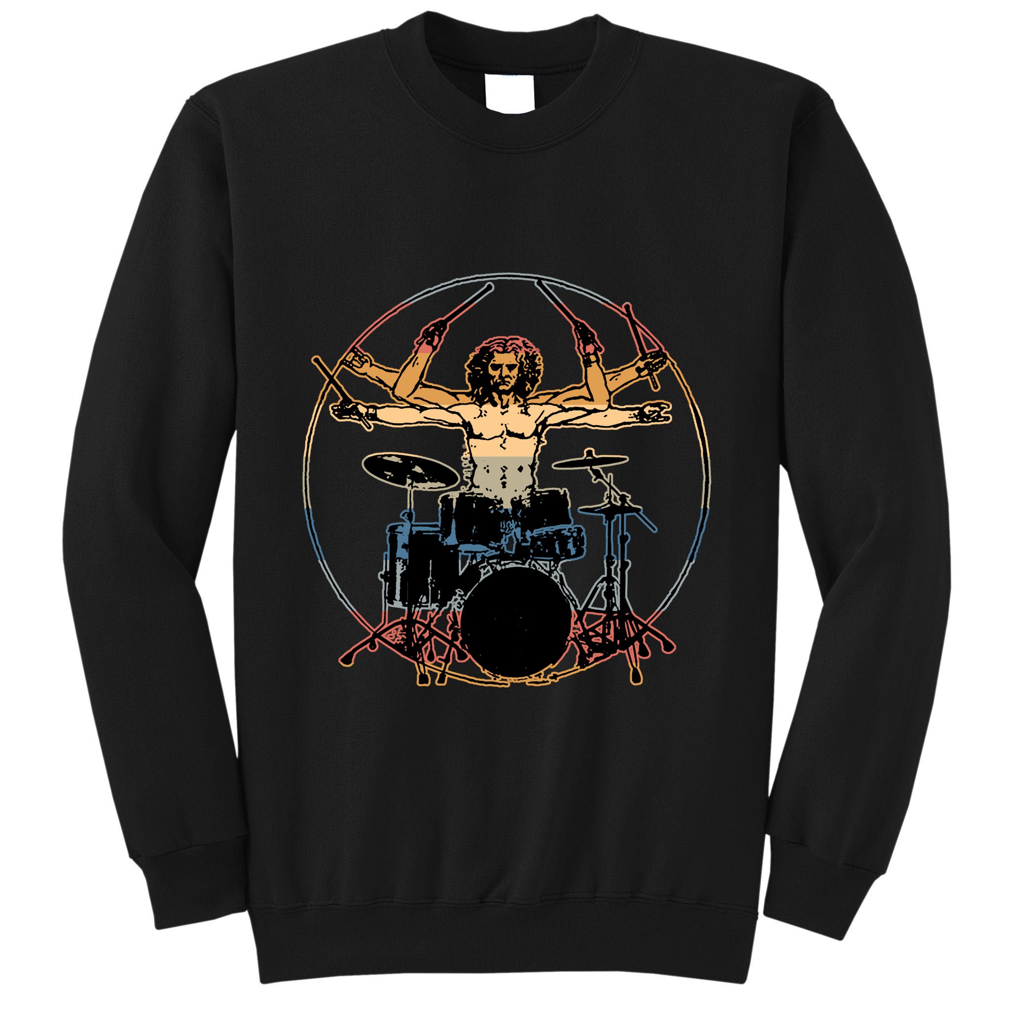 Davinci Drummer Vintage Tall Sweatshirt