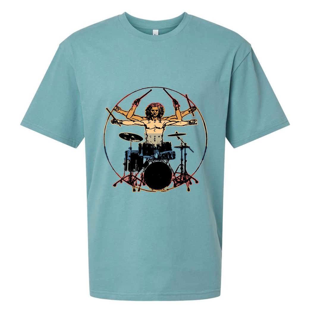Davinci Drummer Vintage Sueded Cloud Jersey T-Shirt