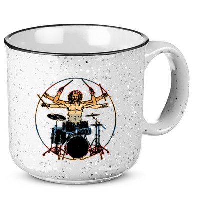 Davinci Drummer Vintage 15oz Campfire Ceramic Mug