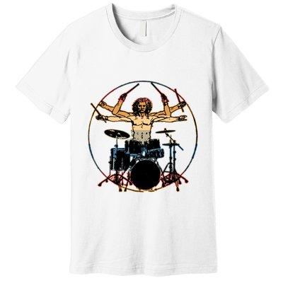 Davinci Drummer Vintage Premium T-Shirt