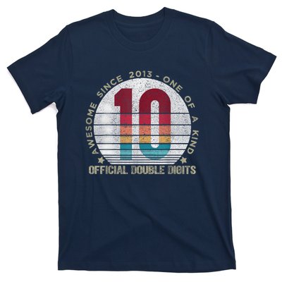 Double Digits Vintage 10 Year Old 10th Birthday T-Shirt