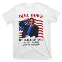 Diva Down We Salute You George Santos T-Shirt