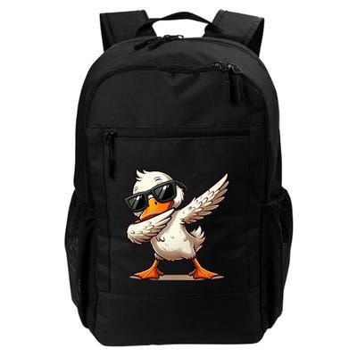 Dabbing Duck With Sunglasses Funny Cartoon Graphic Backpack