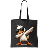 Dabbing Duck With Sunglasses Funny Cartoon Graphic Bag