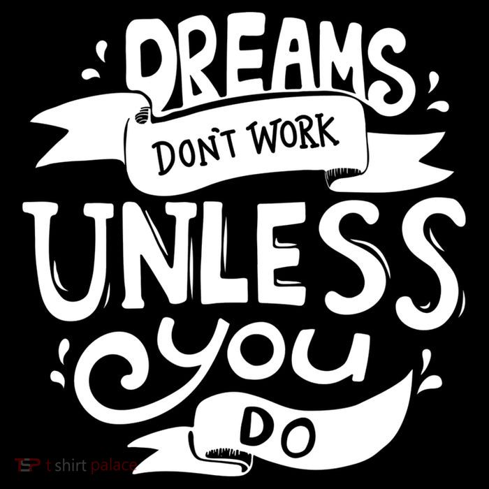 Dreams Don't Work Unless You Do Wool Snapback Cap