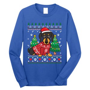 Dachshund Doxie Weenie Christmas Ornat Tree Xmas Gift Funny Gift Long Sleeve Shirt