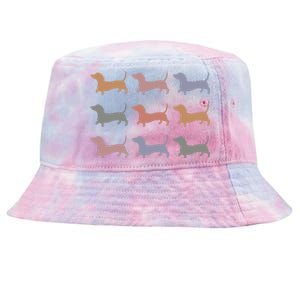 Dachshund Dachshund Wiener Dog Lover Tie-Dyed Bucket Hat