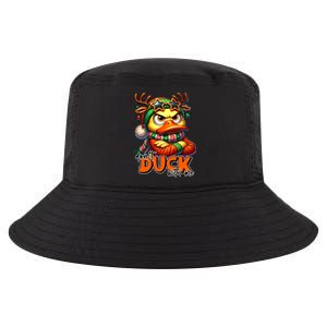 Dont Duck With Me Funny Sarcastic Grumpy Duck Christmas Cool Comfort Performance Bucket Hat