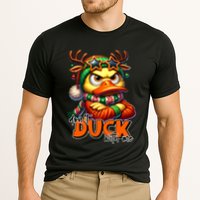Dont Duck With Me Funny Sarcastic Grumpy Duck Christmas Performance Shirt